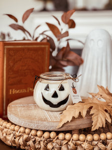 Jack O Lantern Pumpkin Soy Candle
