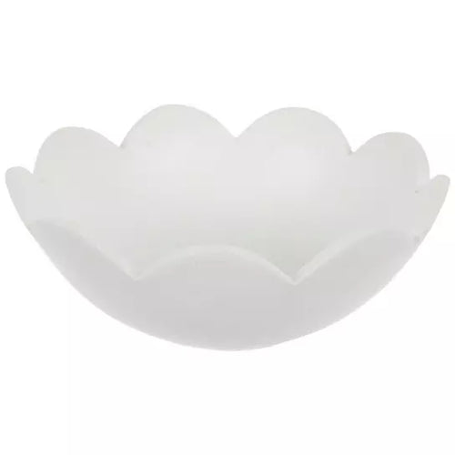 Scalloped Candle Jar Holder