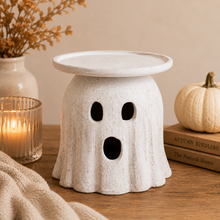 Load image into Gallery viewer, PRE ORDER - White Terracotta Ghost Candle Riser