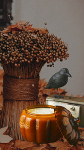 PumpKING 4 wick Pumpkin Candle