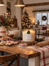Load image into Gallery viewer, *NEW* 60 ounce - 4 Wick Soy Candle - Christmas Scents
