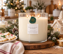 Load image into Gallery viewer, *NEW* 60 ounce - 4 Wick Soy Candle - Christmas Scents