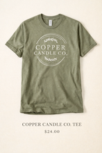 Load image into Gallery viewer, Copper Candle Logo Shirt