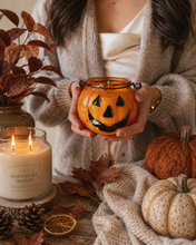 Load image into Gallery viewer, SUMMERWEEN PRE ORDER - Jack O Lantern Pumpkin Soy Candle