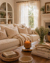 Load image into Gallery viewer, Boho Farmhouse Soy Candle - Summer Scents
