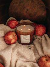 Load image into Gallery viewer, Amber Fall 3 Wick Soy Candle