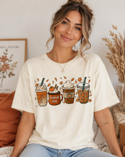 Load image into Gallery viewer, Pumpkin Spice Coffee - Comfort Colors T- Shirt
