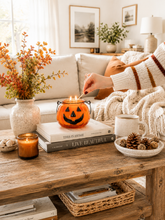 Load image into Gallery viewer, SUMMERWEEN PRE ORDER - Jack O Lantern Pumpkin Soy Candle
