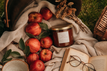 Load image into Gallery viewer, Amber Fall 3 Wick Soy Candle