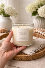 Load image into Gallery viewer, 3 Wick Soy Candle - Summer Scents