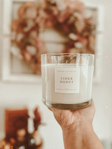 XXL 40oz. 3 Wick Soy Candle