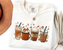 Load image into Gallery viewer, Pumpkin Spice Coffee - Comfort Colors T- Shirt