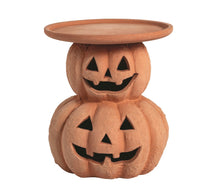 Load image into Gallery viewer, PRE ORDER - Terracotta Pumpkin Candle Holder