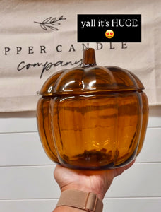 PumpKING 4 wick Pumpkin Candle