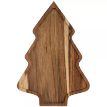 Load image into Gallery viewer, Wooden Christmas Tree Tray
