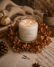 Load image into Gallery viewer, Rust Brown Autumn Wreath