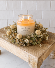 Load image into Gallery viewer, Autumn Bliss Candle Wreath - Cream