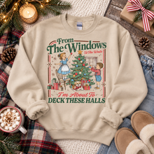 Load image into Gallery viewer, Deck These Halls Crewneck Sweater