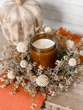 Load image into Gallery viewer, Autumn Bliss Candle Wreath - Cream