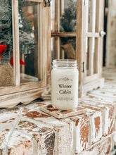 Load image into Gallery viewer, Christmas Mason Jar Soy Candles
